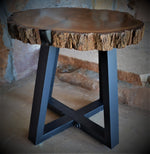 Alder Live Edge Side Table