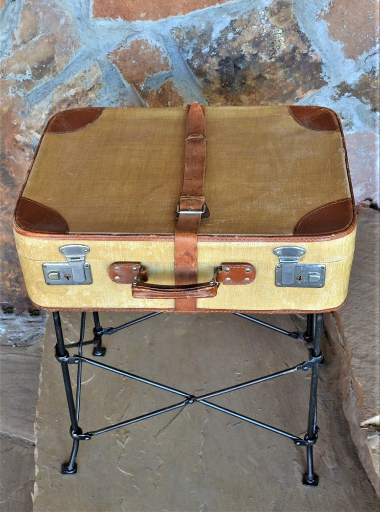 Vintage Suitcase Side Table